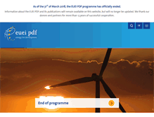Tablet Screenshot of euei-pdf.org